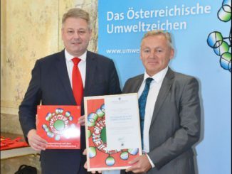 Die Windmöller Flooring Products WFP GmbH wurde mit dem österreichischen Umweltzeichen ausgezeichnet.