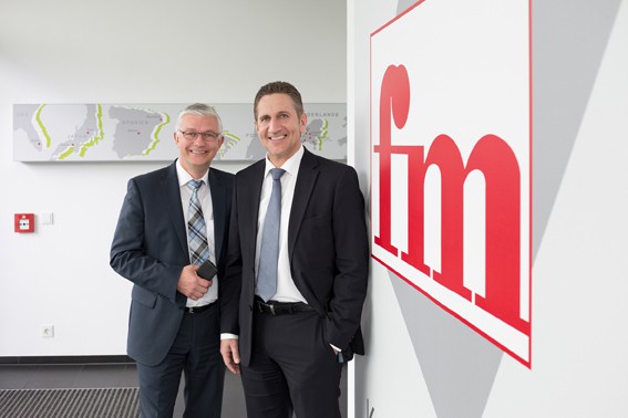 fm Büromöbel: Ulrich Meyer und Theo Budde, Geschäftsführende Gesellschafter.