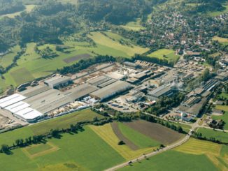 Hauptsitz der Klink Holz AG in Oberrot. [Quelle: Binderholz]