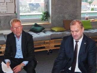 Der Aufsichtsratsvorsitzende Johannes Schuller (r.) und Jan Buck-Emden, Vorsitzender der Geschäftsführung der Hagebau, informierten in einem Pressegespräch über Veränderungen bei der Hagebau.